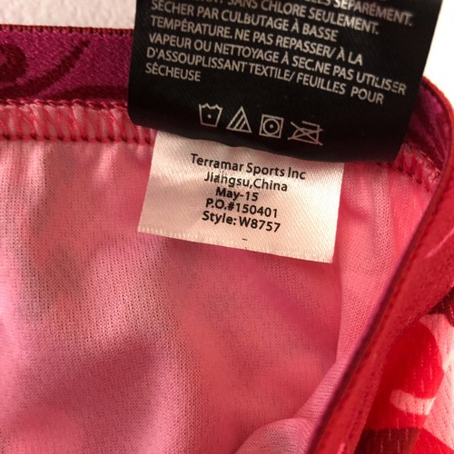 Terramar Youth Kid's Power Play Base Layer Pants Pull On Camouflage Pink L - Picture 4 of 5