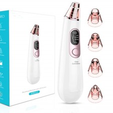 Blackhead Remover Suctioner,Pore Vacuum Cleaner Vacuum Rechargeable Face Suction