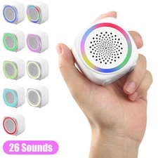 Portable Q9 White Noise Sound Machine–26 Relaxing Sleep Sounds, Timer Function