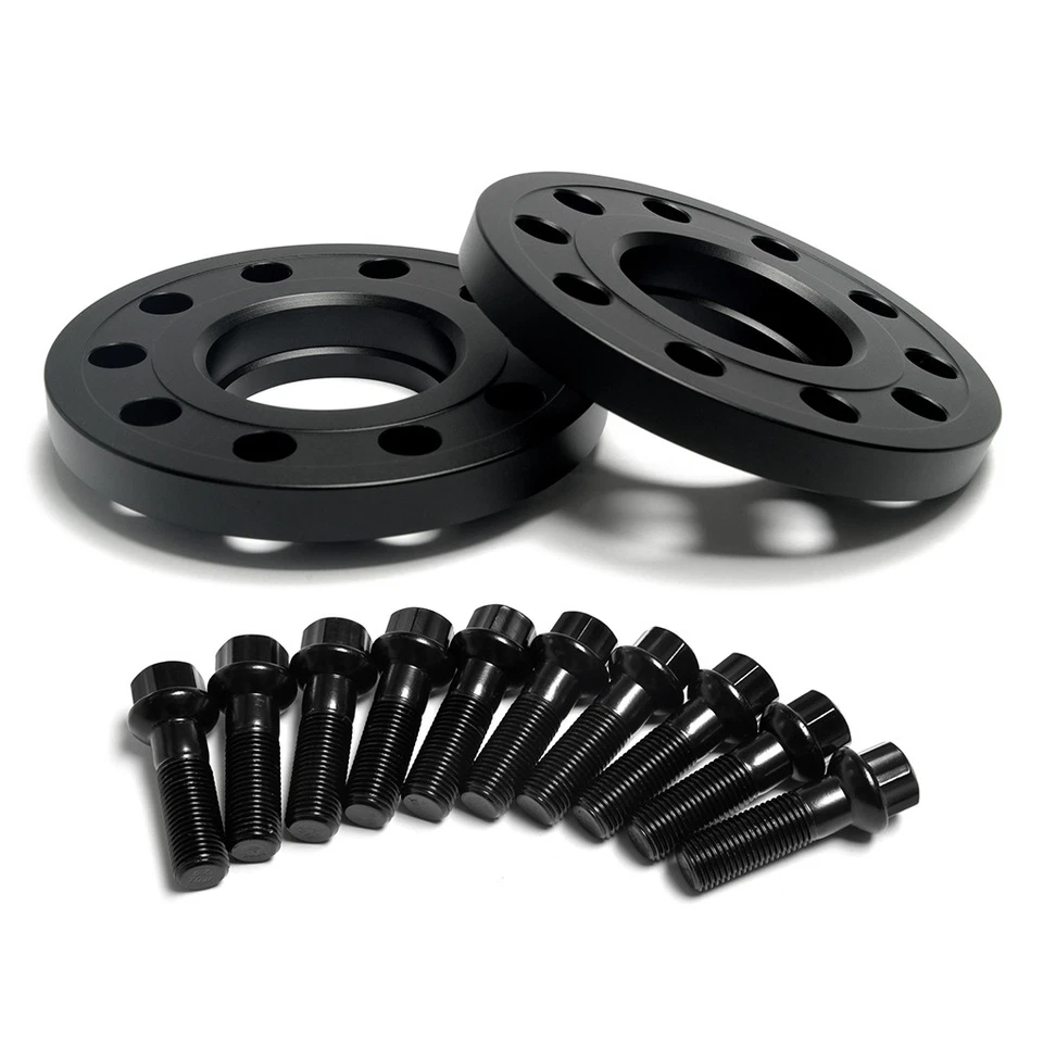 Espaciador de rueda seguro de 15 mm 2 piezas para Mercedes Benz CLK, clase C W202, W203, W208 Foto 4 de 4