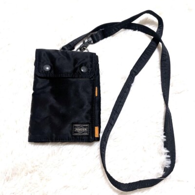 PORTER YOSHIDA TANKER Travel Bag Sacoche Travel Case Pouch Black