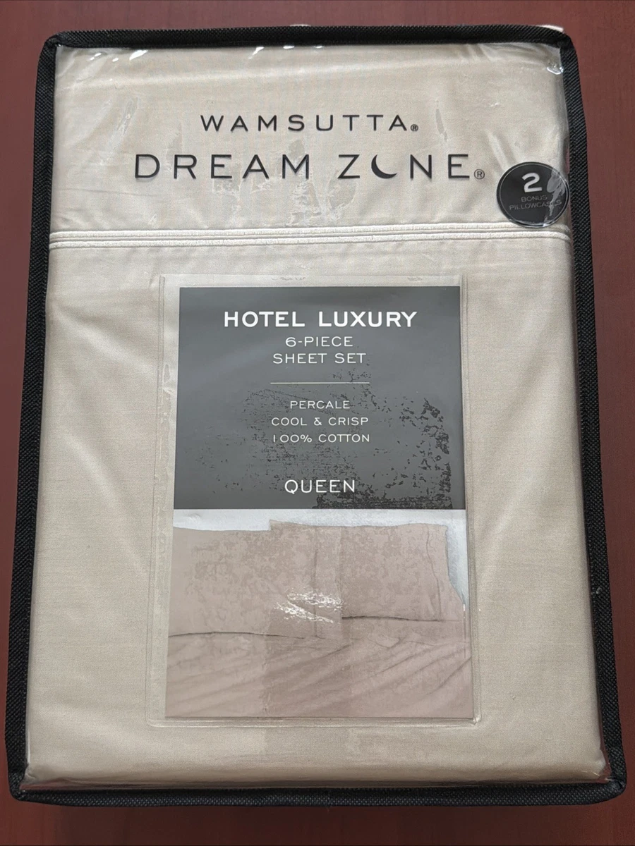 WAMSUTTA 725 thread count クイーンサイズボックスシーツ Wamsutta