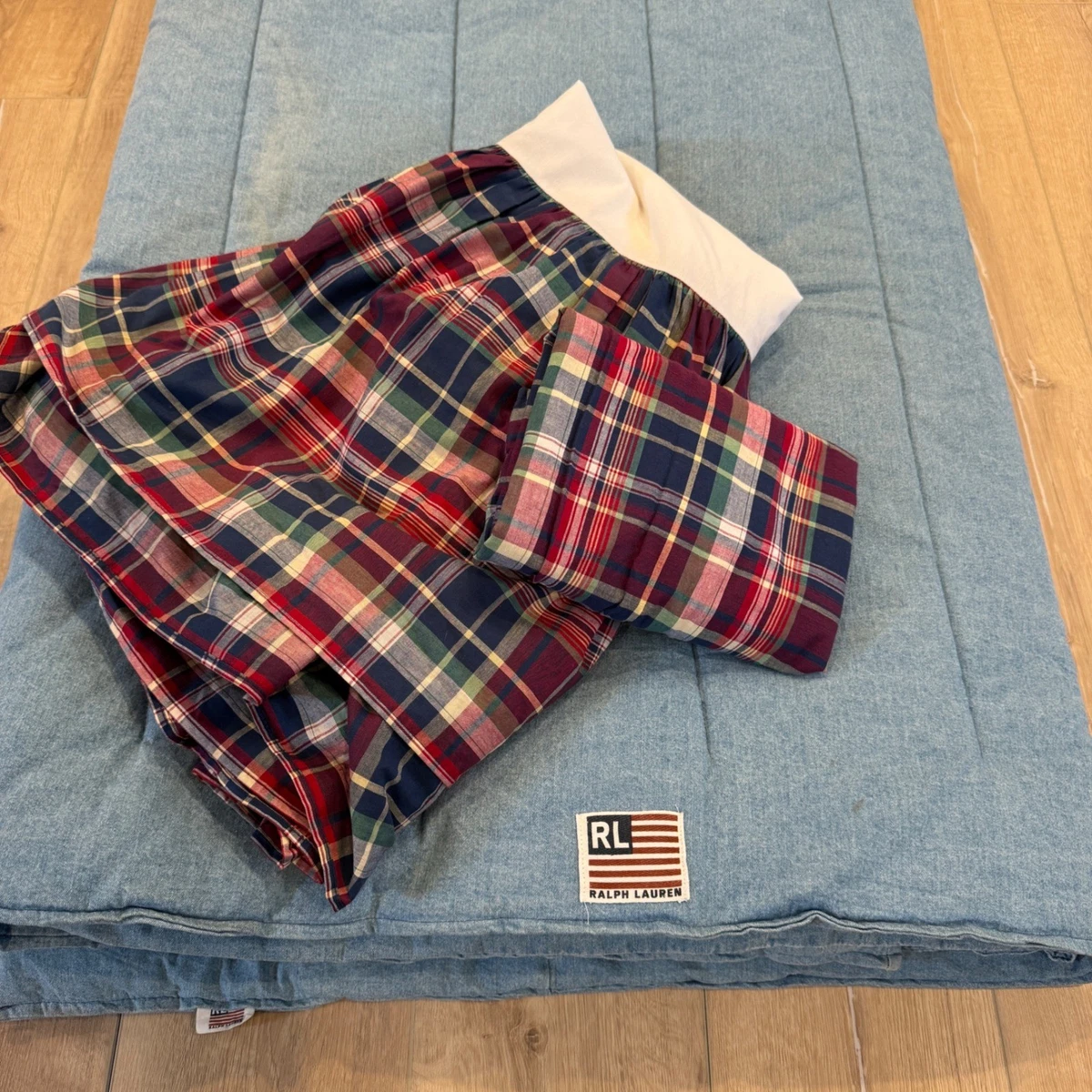 Ralph Lauren Blue Plaid Comforters & Sets for sale | eBay