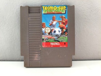 NES PAL-B - Tecmo Cup Football game - (Nintendo Entertainment System)