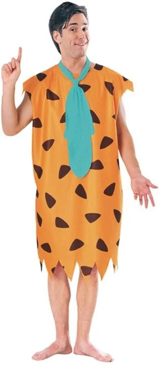 Rubie's Déguisement Adulte Fred Flintstone Orange Polyester XL Halloween - Photo 1/1