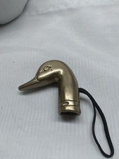 Brass Duck Head Walking Stick / Cane Handle