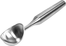 Stainless Steel Ice Cream Scoop - Heavy Duty Heater with Ergonomic Grip, Dishwas