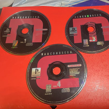 Namco Museum Vol. 1 3 4 PS1 Game Discs Lot Only NTSC-U/C E AS IS UNTESTED OBO