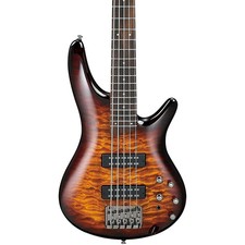 Ibanez SR405EQM Quilted Maple 5 String Bass Dragon Eye Burst