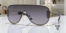 VERSACE VE2166 12528G Pale Gold Grey Gradient 41 mm Women's Sunglasses