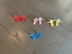 Vintage SUPERSTAR Era Barbie Doll STRAPPY Heels Ex Lot of (5) Pairs