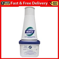 - 2LB. JAR with Funnel/Applicator Foaming Root Control for Sewer Lines and Septi