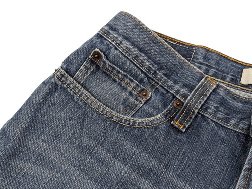 Levis 527 Slim Boot Cut Jeans Herren 34x34 (passt 32x32) Low Rise Blau Denim Western - Bild 6 von 14