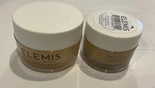 Lot of 2 Elemis Pro-Collagen Cleansing Balm .7 oz  and .3 oz. -No Box