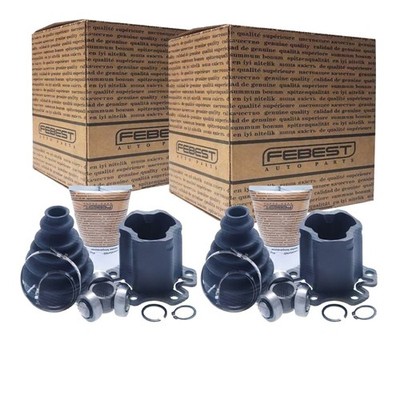 2X FEBEST ANTRIEBSWELLENGELENK SATZ GETRIEBESEITIG passend für AUDI A4 A6 A8 ALL