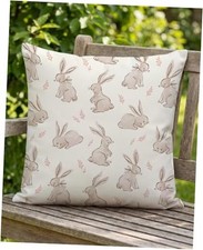 Spring Easter Pillow Covers 20x20 Inch - 20" x 20" Pack of 1 Easter Bunny