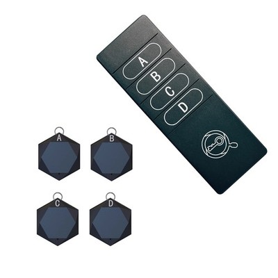 New 4-in-1 Wireless 75-80db Alarm Key Finder Anti Lost Wallet Tag Tracker