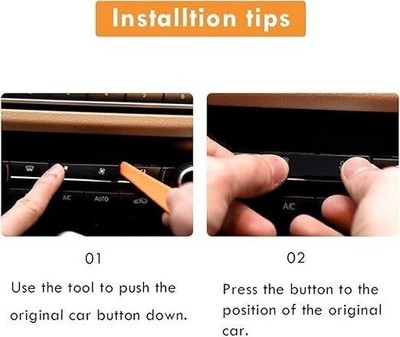 5* AIR HEATER CLIMATE VENT CONTROL AC BUTTON SWITCH For BMW X5 E70 X6 E71 E727HQ