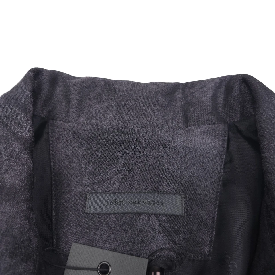 $1698 Chaqueta John Varvatos Eclipse Gris Brezo Doran Para Hombre Talla US 44 (Italia 54) Foto 4 de 4