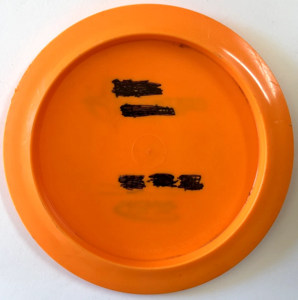 Innova Star Destroyer, Paul McBeth 4x Stamp Orange 174g Scaled Used - Image 2 of 3
