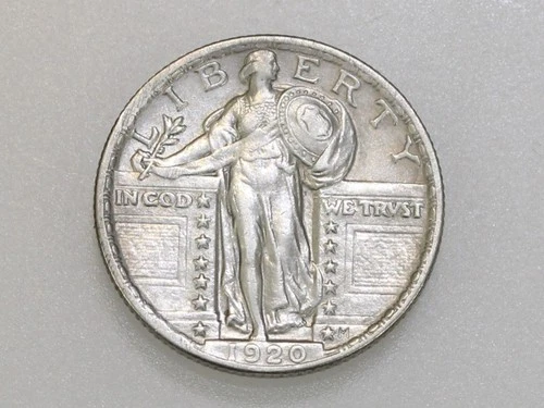1920 25C STANDING LIBERTY SILVER QUARTER