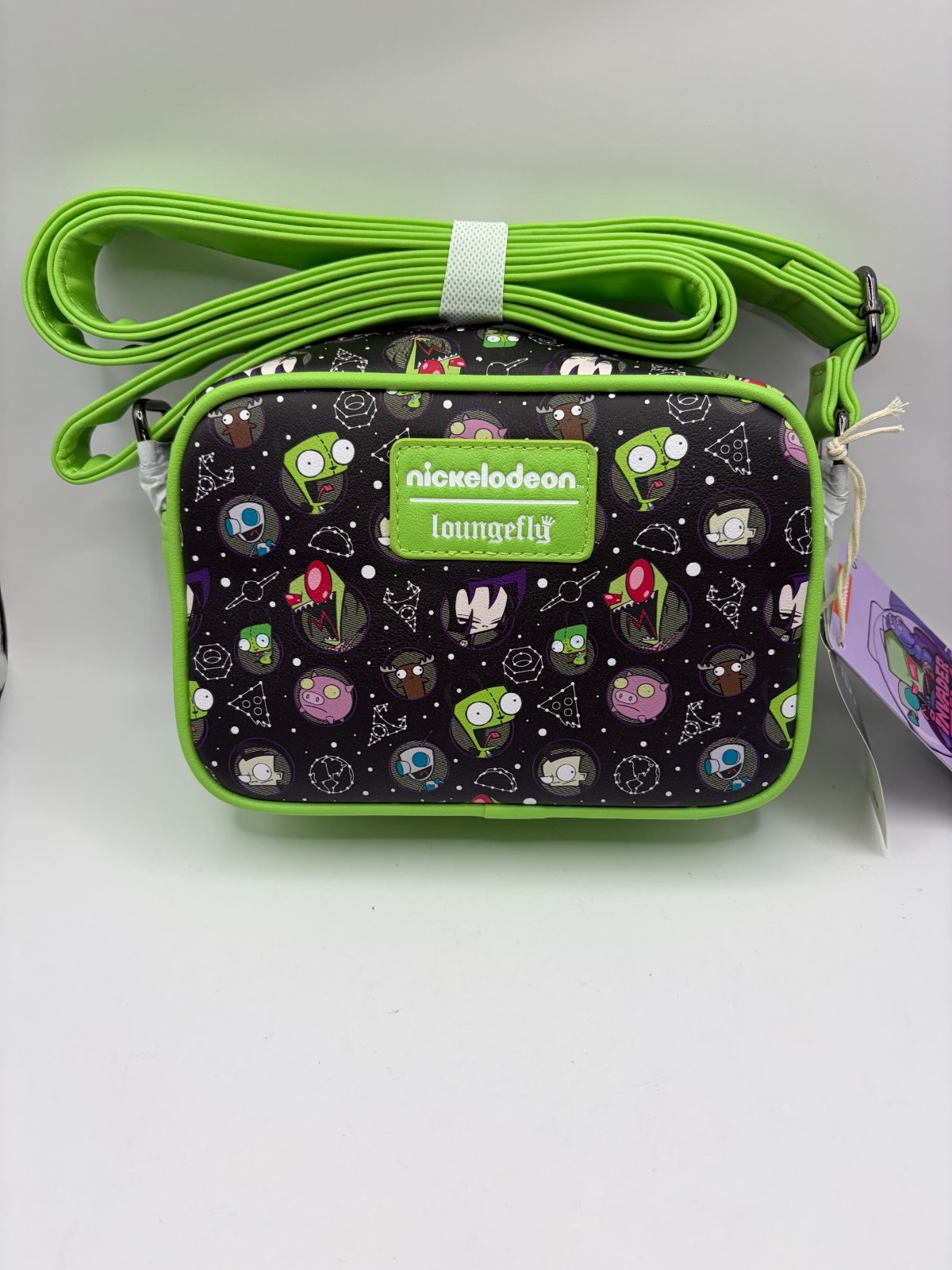 Loungefly Invader Zim GIR & Pig Crossbody Bag Purse Hot Topic Nickelodeon