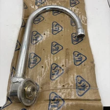 T&S Brass Wall Mount Gooseneck Faucet