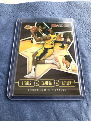 2020-21 Panini NBA Hoops - Lights Camera Action LeBron James #22