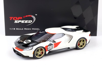 TSM Top Speed Model 1:18 - 1 - Coche A Escala - Ford GT 2015 Chicago Auto Show Ts0011