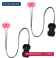 Halloween Led Glowing Eyes with Timer,2 Pcs Light Up Skeleton Eyes,Horror DIY Ey