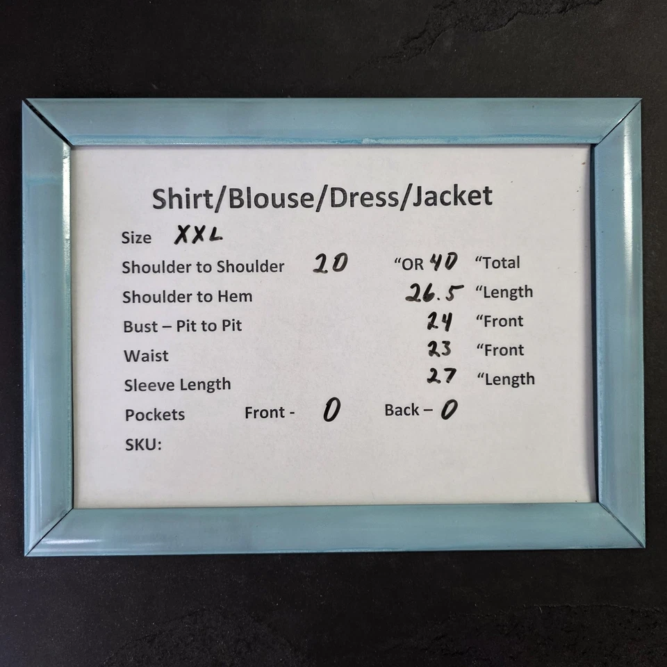 Weatherproof Vintage Shirt Mens 2XL Southwestern Aztec Button Up Long Sleeve - Image 2 of 4