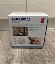 Airflow Icon Eco 15 Extractor Fan 230V Axial Fan Low Energy White