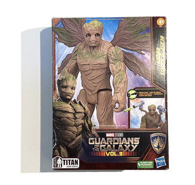 Marvel Studios Guardian of the Galaxy Vol. 3 Blast  N Battle Groot 12  Kids Toy