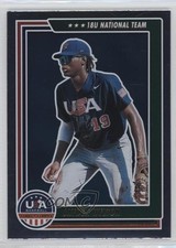2022 Panini USA Baseball Stars & Stripes Longevity Jayden Hylton #58 1n5