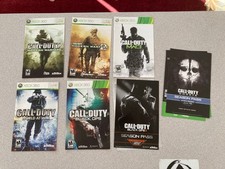 Microsoft XBOX 360 Instruction Booklets/Manuals Only - Call of Duty