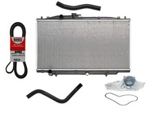 for 2003 2007 Honda Accord V6 3.0L Radiator Water Pump Belts & Hoses NO HYBRID