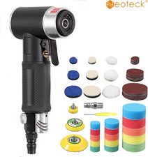Druckluft Poliermaschine 25mm 50mm 75mm Mini Polierer Exzenter Schleifer Set
