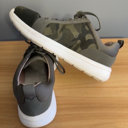 Clarks Cloudsteppers Camo Sneakers Ezera Lace Dark women’s sz 8.5 W Clark’s - Picture 6 of 7