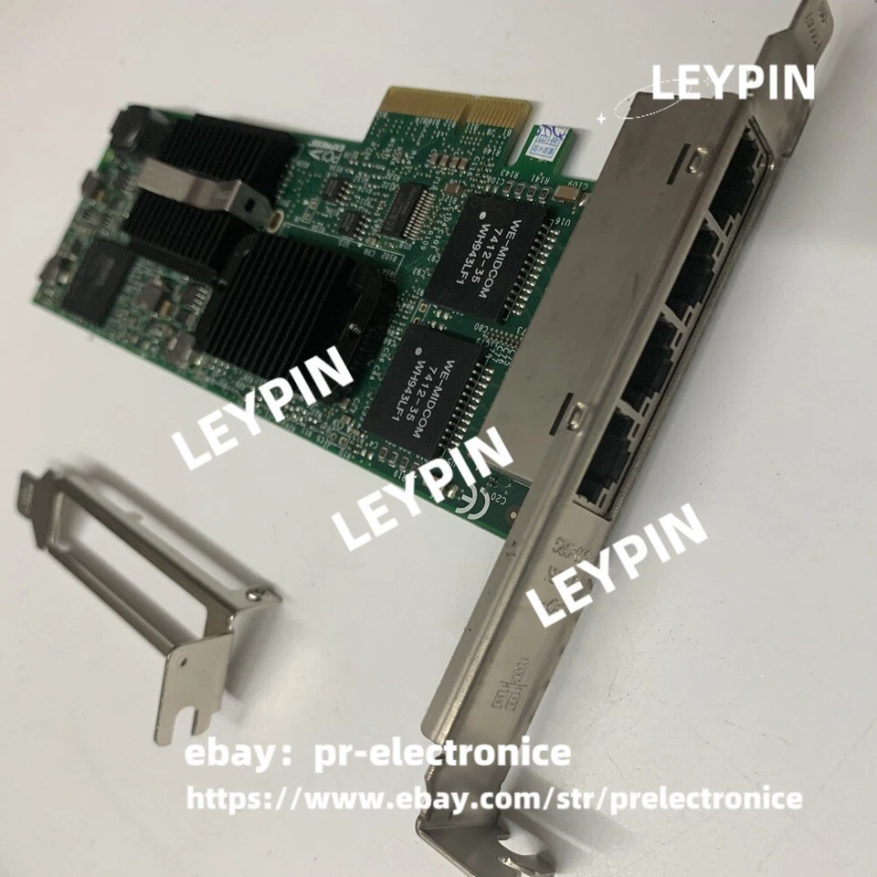 DELL Intel E1G44ET PRO/1000 ET QUAD PORT PCI-E SERVER NIC DELL HM9JY CWKPJ - Image 4 of 4