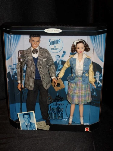 Barbie Loves Frankie Sinatra 1999 Barbie y Ken conjunto de regalo muñeca #22953 en caja original