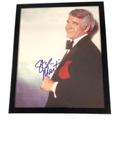 STEVE MARTIN COMEDIAN ENTERTAINER HAND SIGNED AUTOGRAPHED PHOTO  8.5 x 10.5