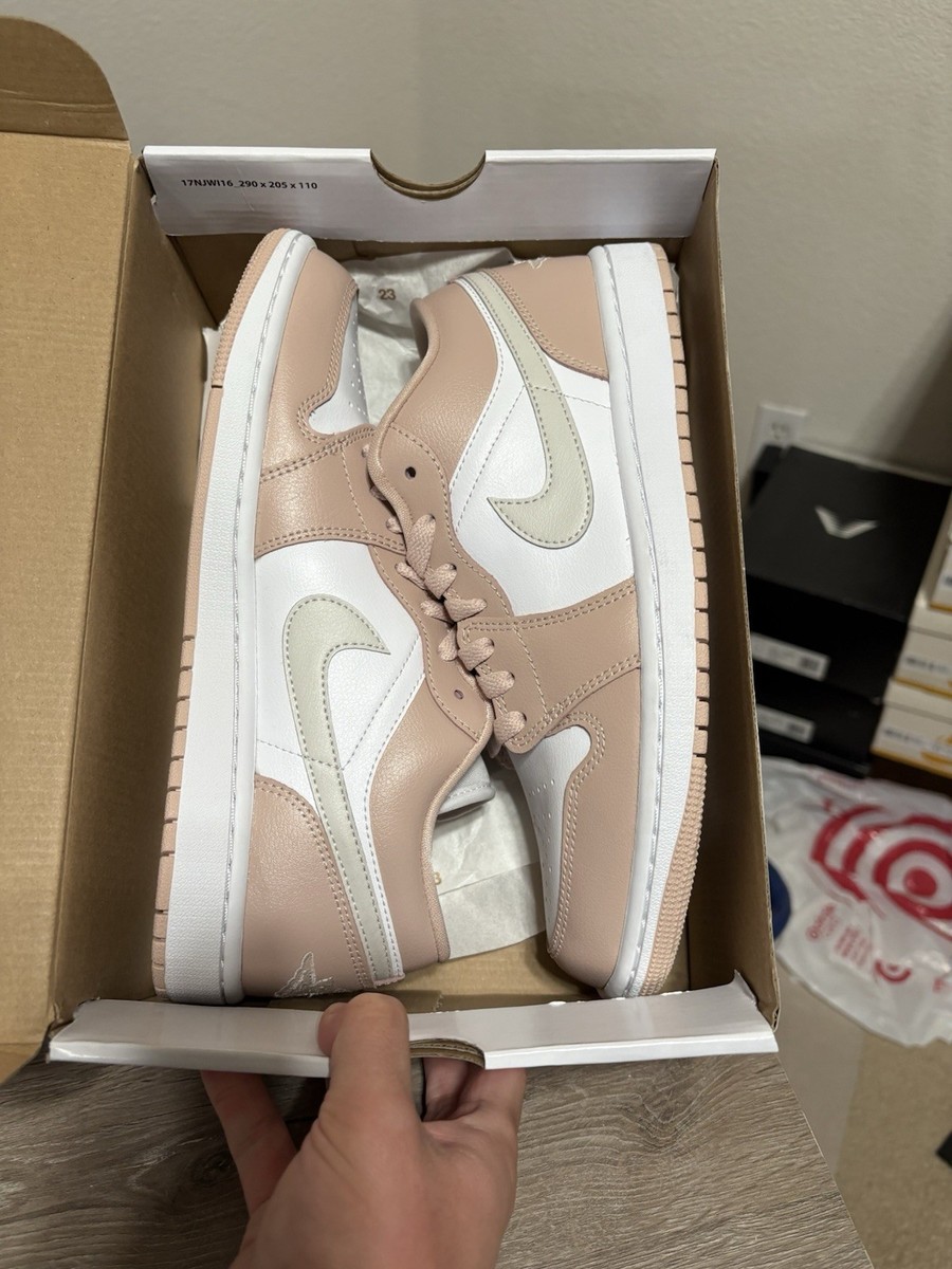 関税込★NIKE★AIR JORDAN 1 LOW WMNS WHITE PARTICLE★22-26cm Size 10 Women's / 8.5M - Nike Air Jordan 1 Low White