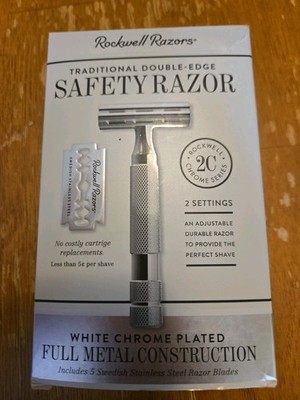 Rockwell Razors, 2C Adjustable Safety Razor - GUNMETAL Finish- New In Box *DEAL*