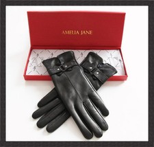 Ladies Soft Lambskin Gloves - Silk Lined