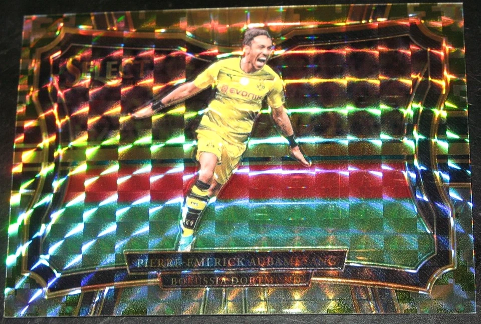 2017-18 Panini Select Pierre-Emerick Aubameyang Camo Prizm # 08/20 Field Level - Image 3 of 3