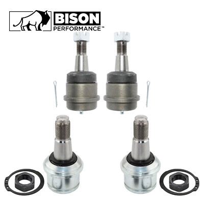 Bison Performance 4pc Front Suspension Ball Joints Kit For Ram 2500 3500 4WD