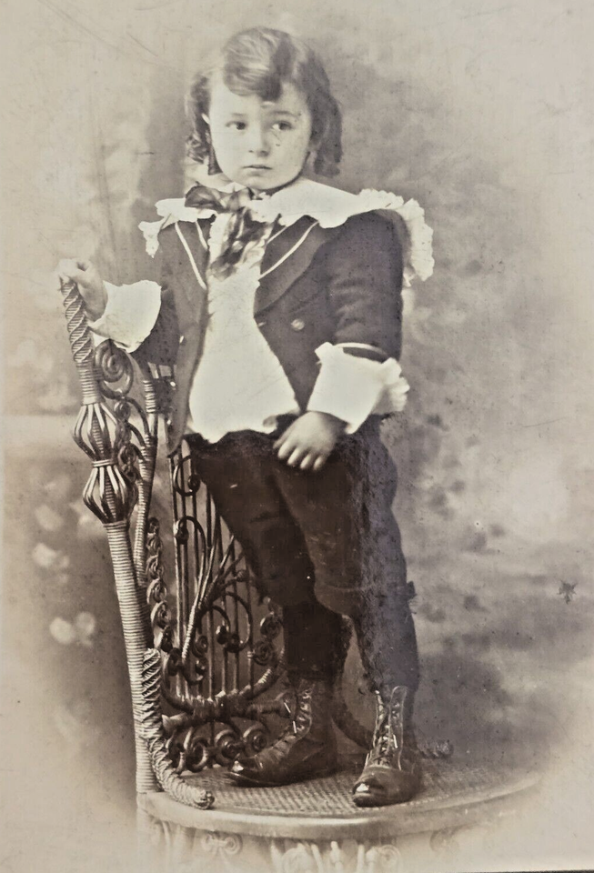 Boy Fancy Fashion Chair The Empire Studio Canton Ohio Card