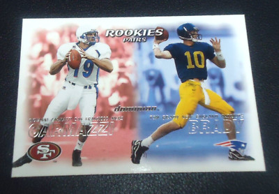 SQUARELINE☆Brady Brady - Carmazzi 2000 FLEER SKYBOX DOMINION ROOKIES PAIRS