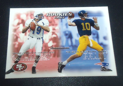 SQUARELINE☆Brady Brady - Carmazzi 2000 FLEER SKYBOX DOMINION ROOKIES PAIRS