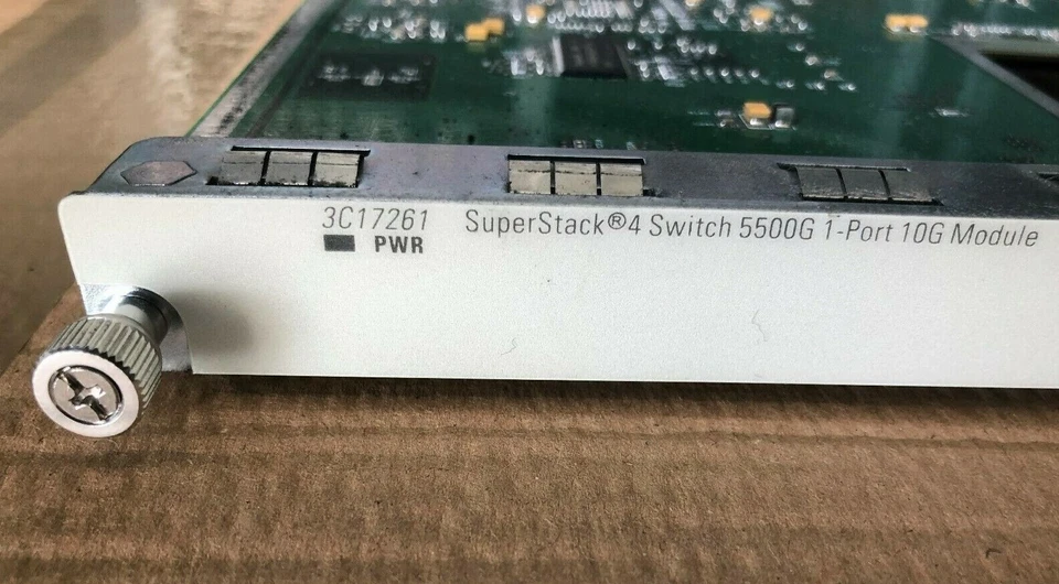 3Com SuperStack 4 Switch 5500G 1-Port 10G Module (3Com 3C17261)  - Image 2 of 4